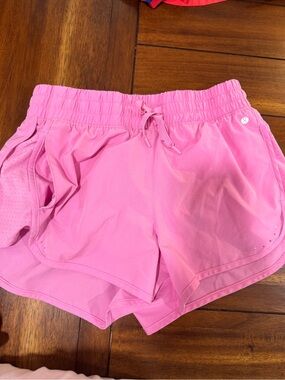 Layer 8 Bright Pink Women's Athletic Shorts